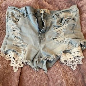 Jean shorts
